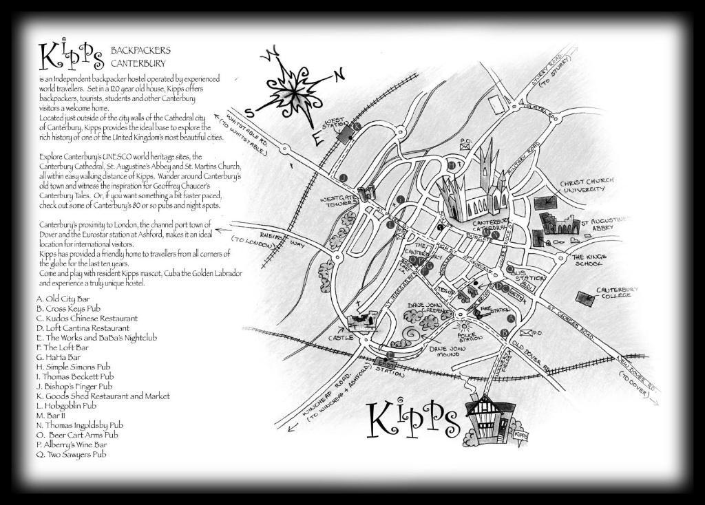 Kipps Backpackers Canterbury Exteriér fotografie